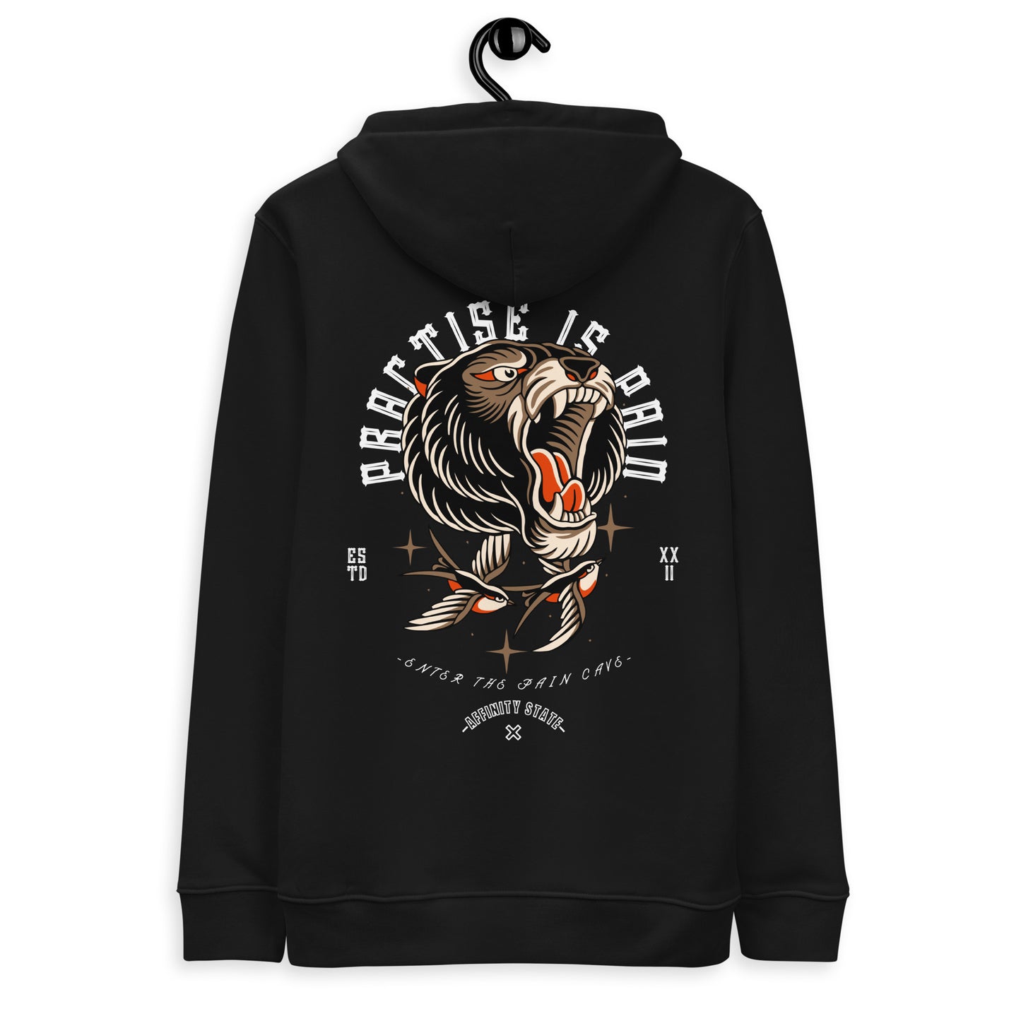 Pain cave - Affinity Unisex Embroidered  Hoodie